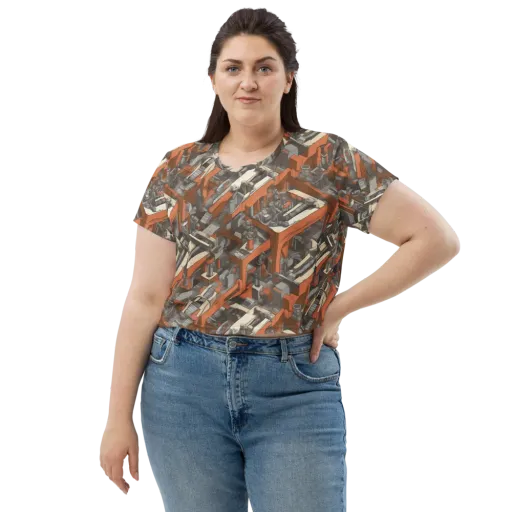 Foundry Flow on a Crop Tee