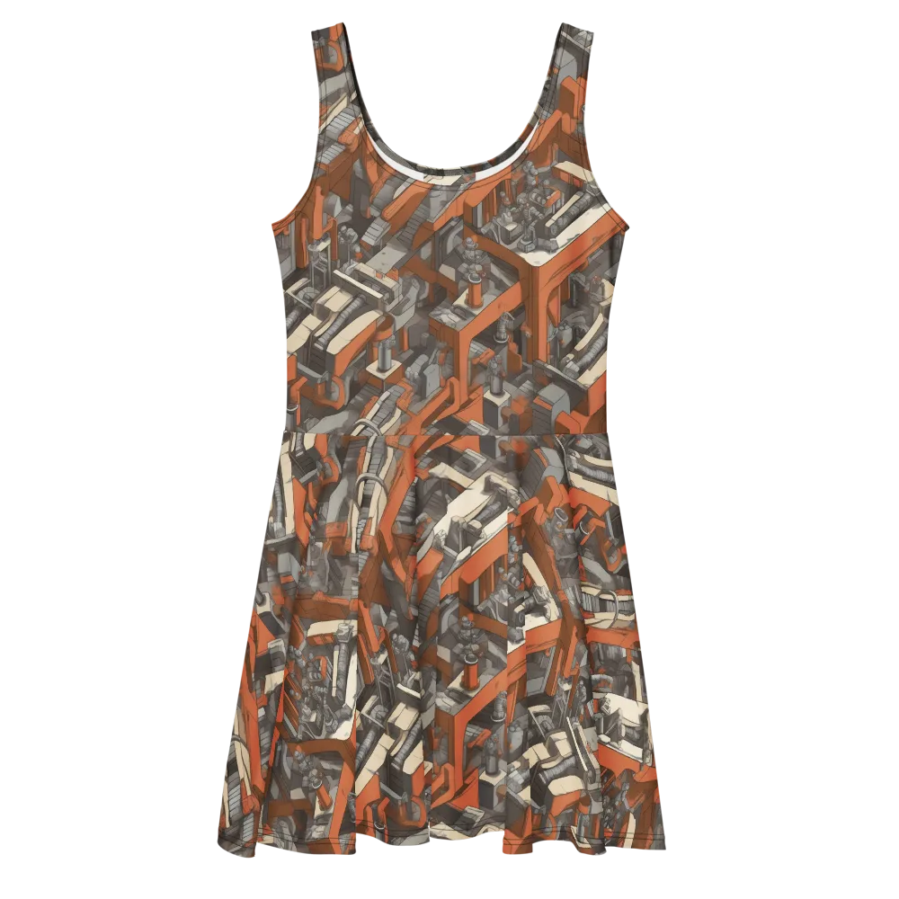 Foundry Flow on Skater Dress — Front