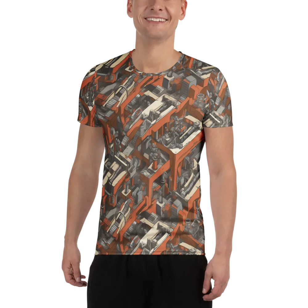 Foundry Flow on Men's Athletic T-Shirt — Front