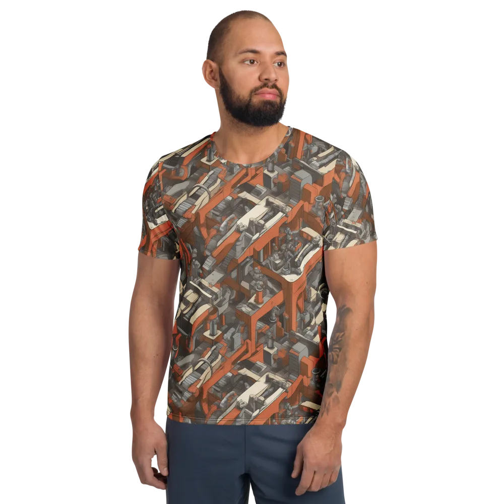 Foundry Flow on Men's Athletic T-Shirt — Front