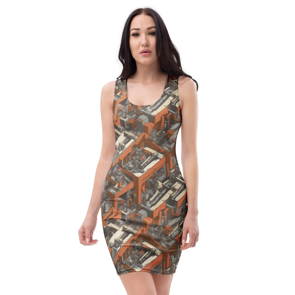 Foundry Flow on Bodycon Dress — Front