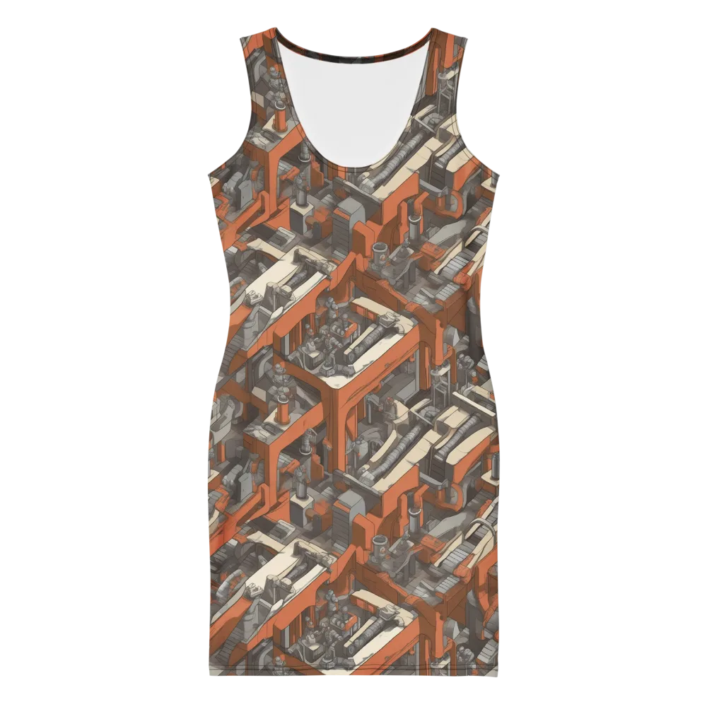 Foundry Flow on Bodycon Dress — Front