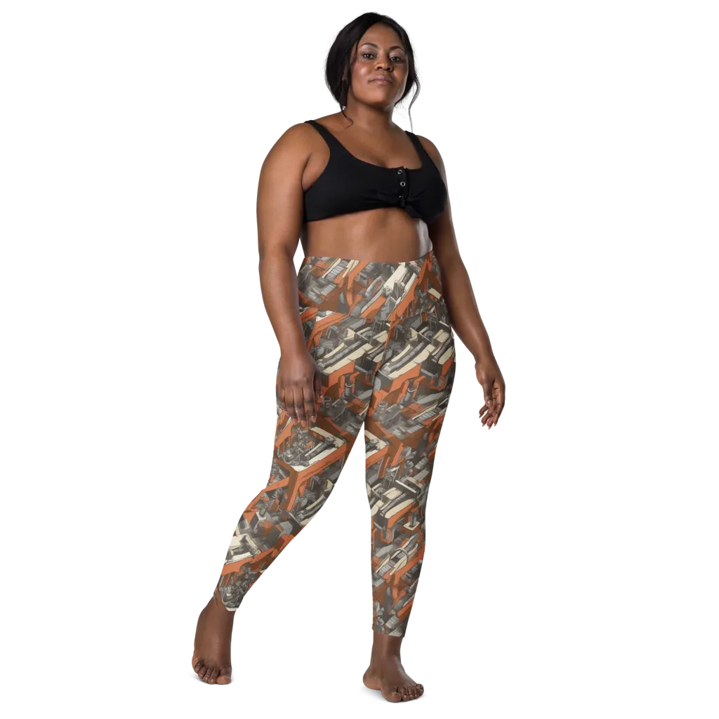 Foundry Flow on Leggings with Pockets — Front