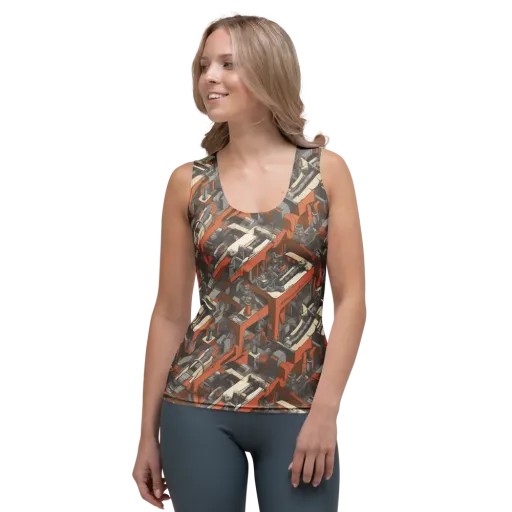 Foundry Flow on a Women's Tank Top
