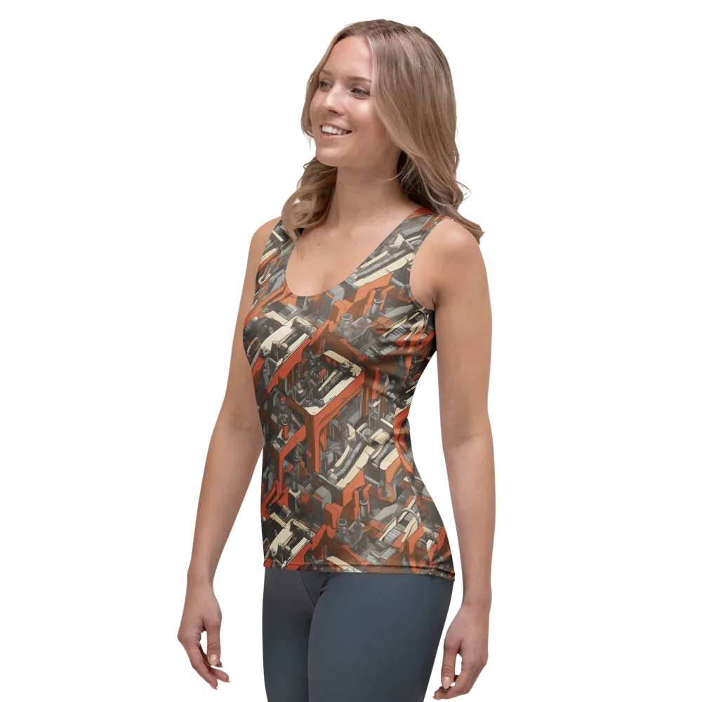 Foundry Flow on Women's Tank Top — Left Front