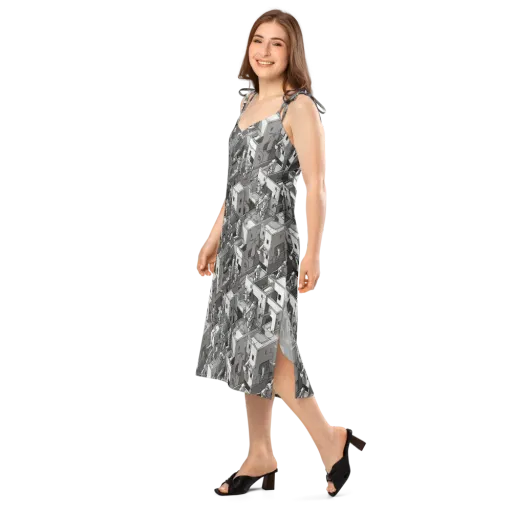 Robot Quarter on a Slip Dress