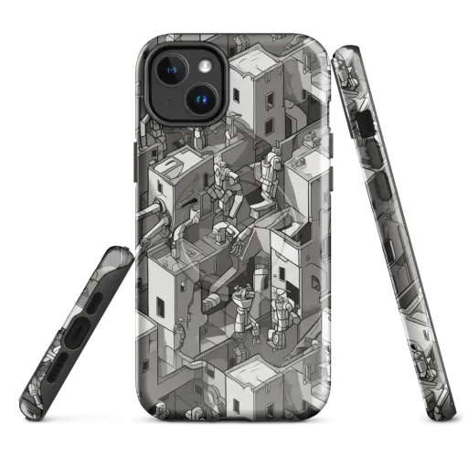 Robot Quarter on a MagSafe Tough Case for iPhone®
