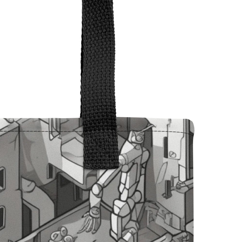 Robot Quarter on Tote Bag — Product details
