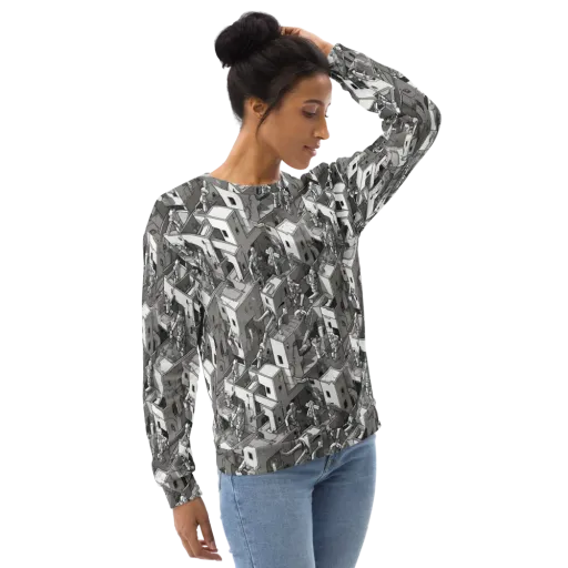 Robot Quarter on a Sweatshirt