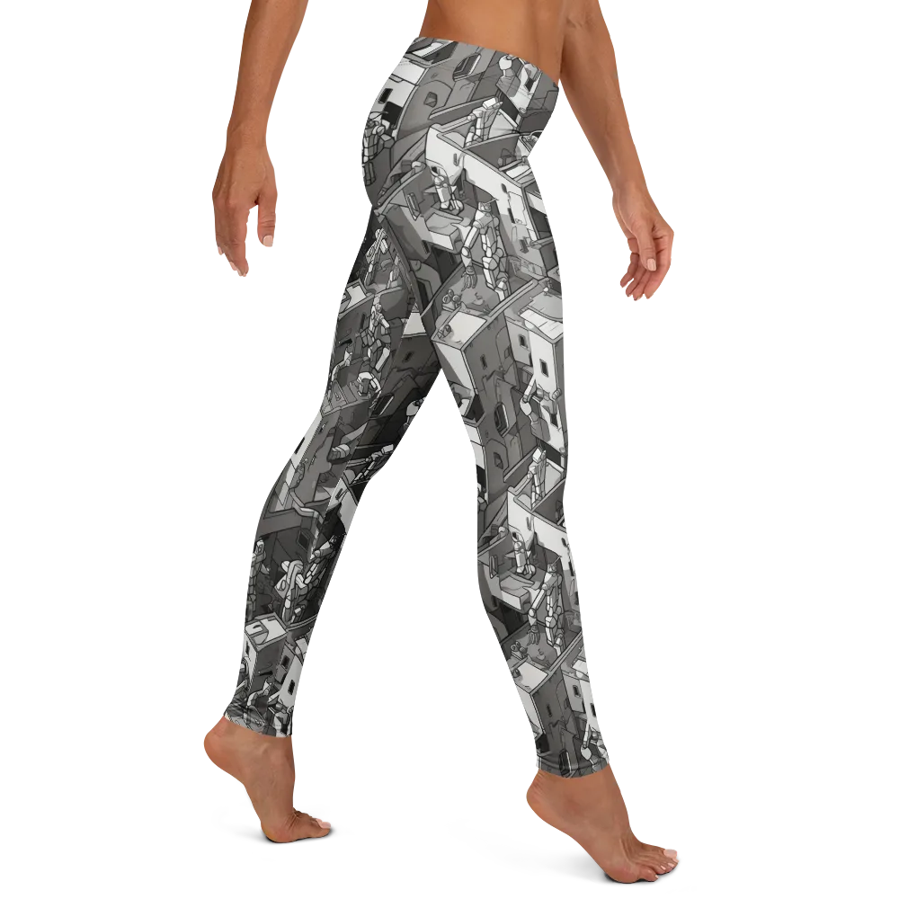 Robot Quarter on Leggings — Right