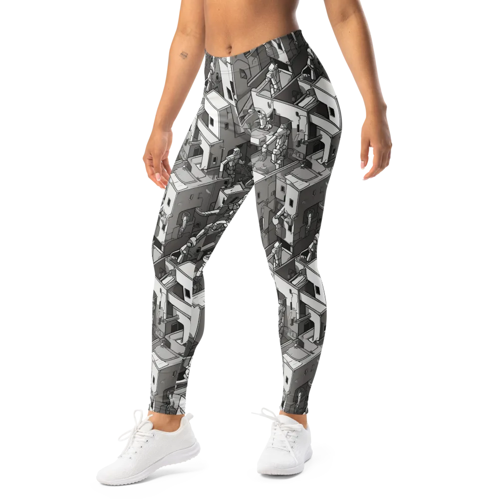 Robot Quarter on Leggings — Left Front