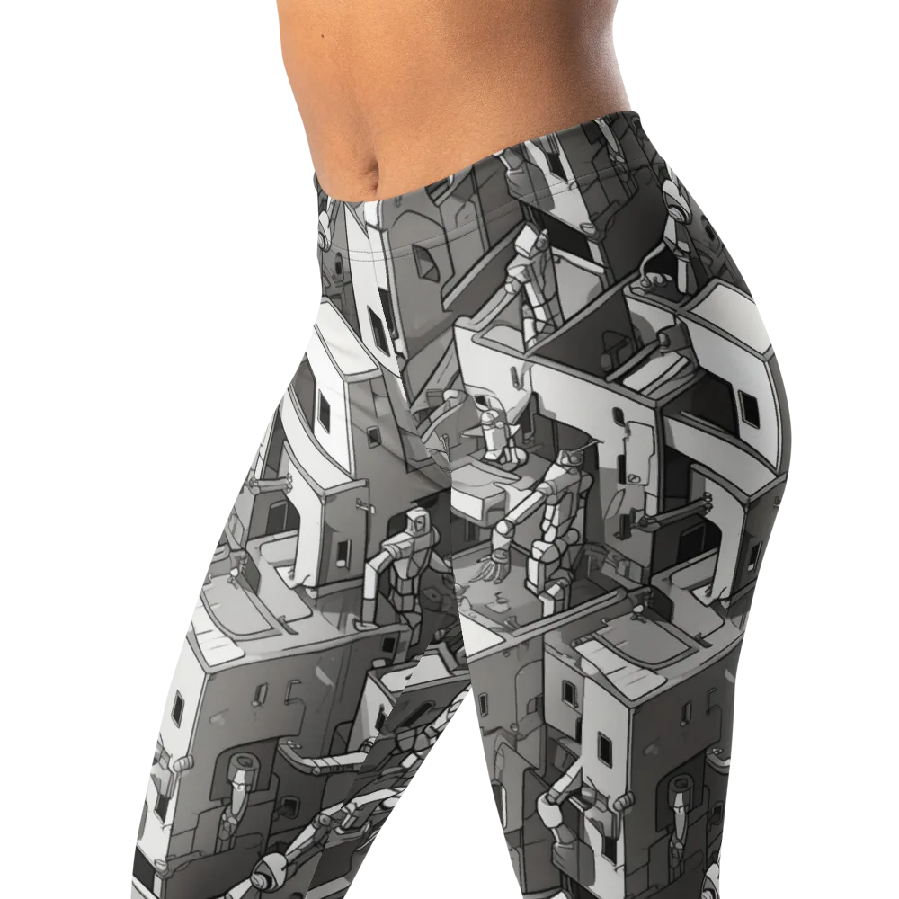 Robot Quarter on Leggings — Left Front
