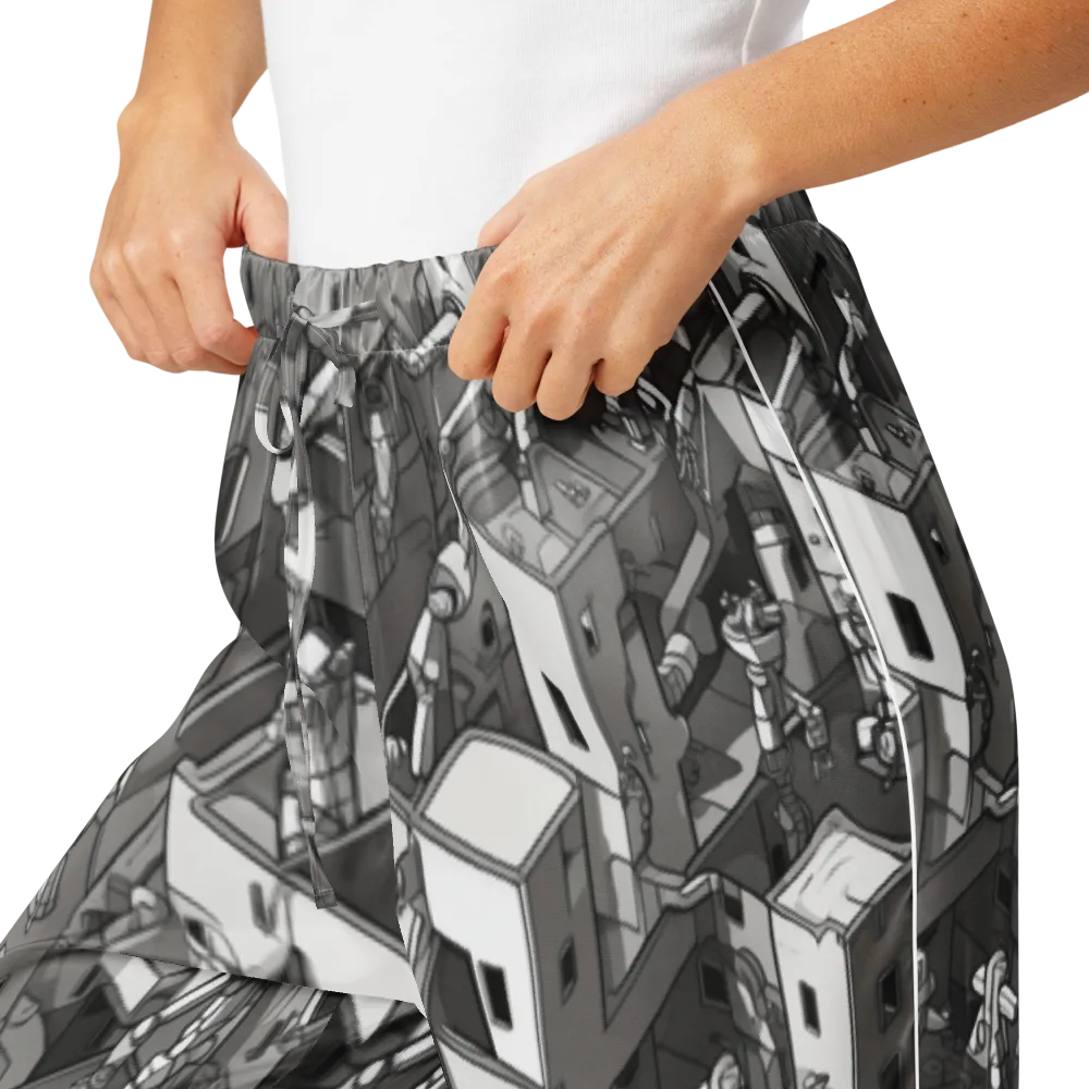 Robot Quarter on Women's Pajama Pants — Product details