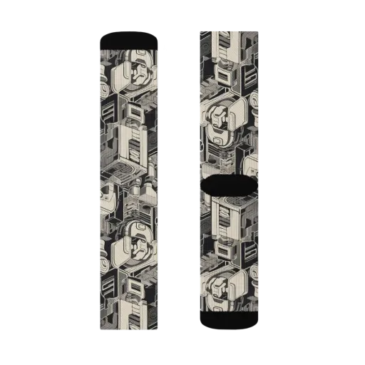 Chrome Automata on a Socks