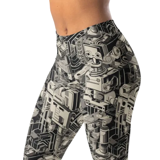 Chrome Automata on a Leggings