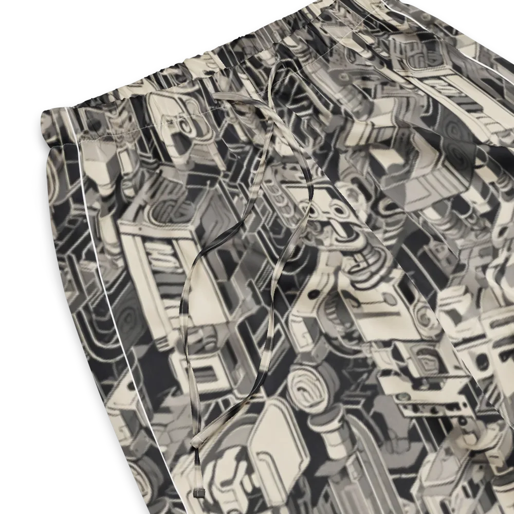 Chrome Automata on Women's Pajama Pants — Product details