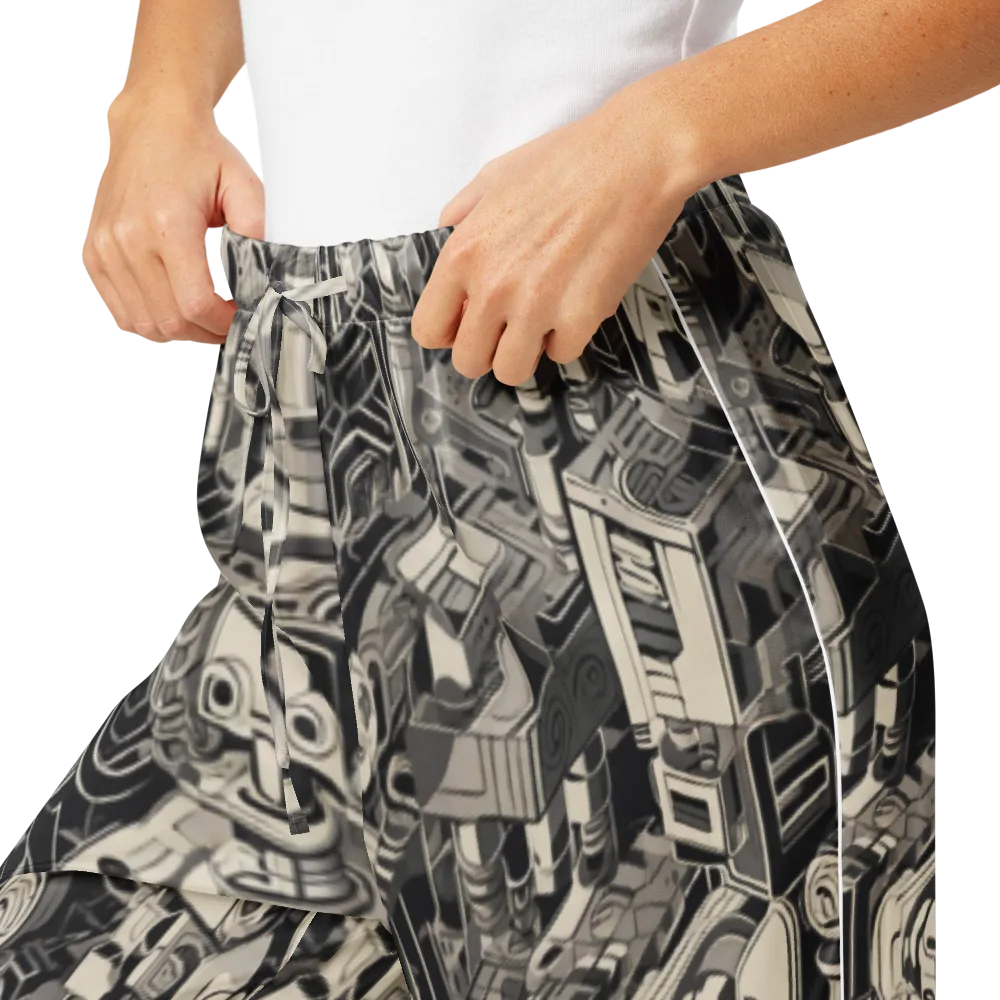 Chrome Automata on Women's Pajama Pants — Product details