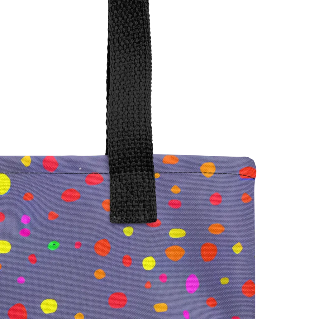 Chromatic Confetti on Tote Bag — Product details