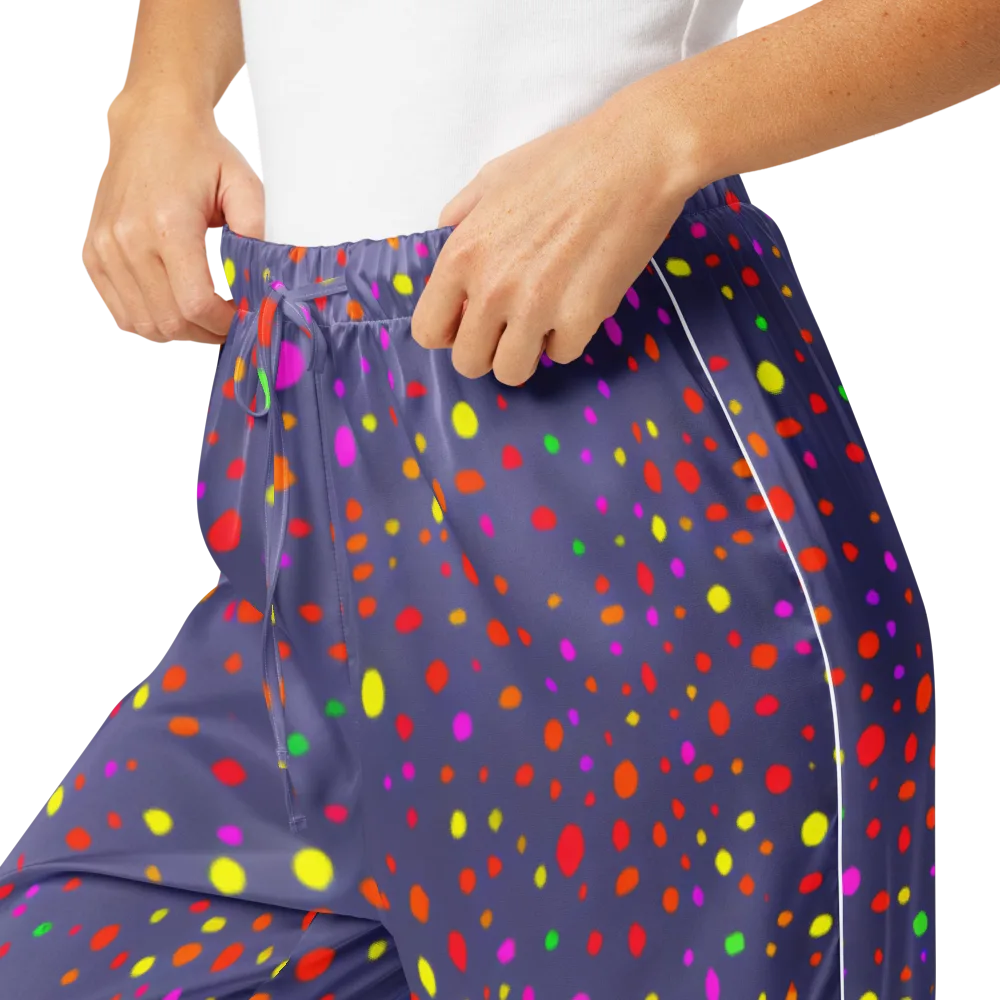 Chromatic Confetti on Women's Pajama Pants — Product details