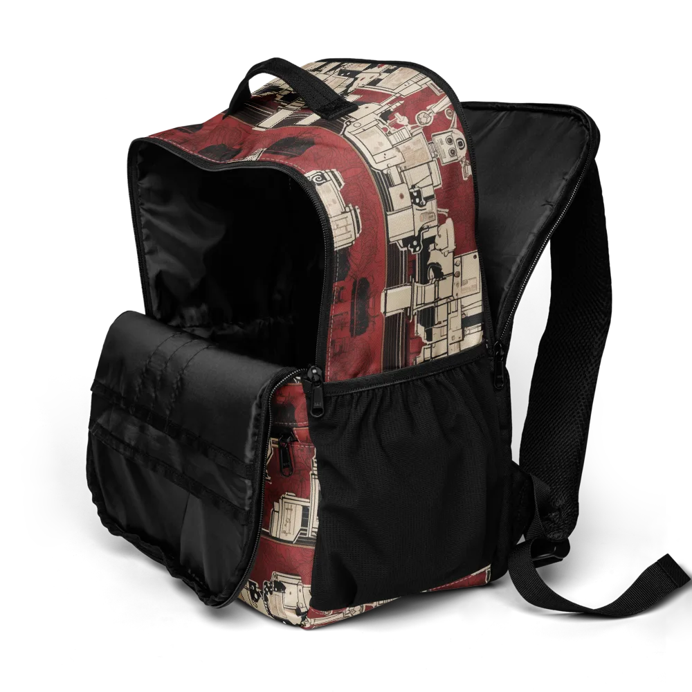 Clockwork Cabaret on Utility Backpack — Product details 2
