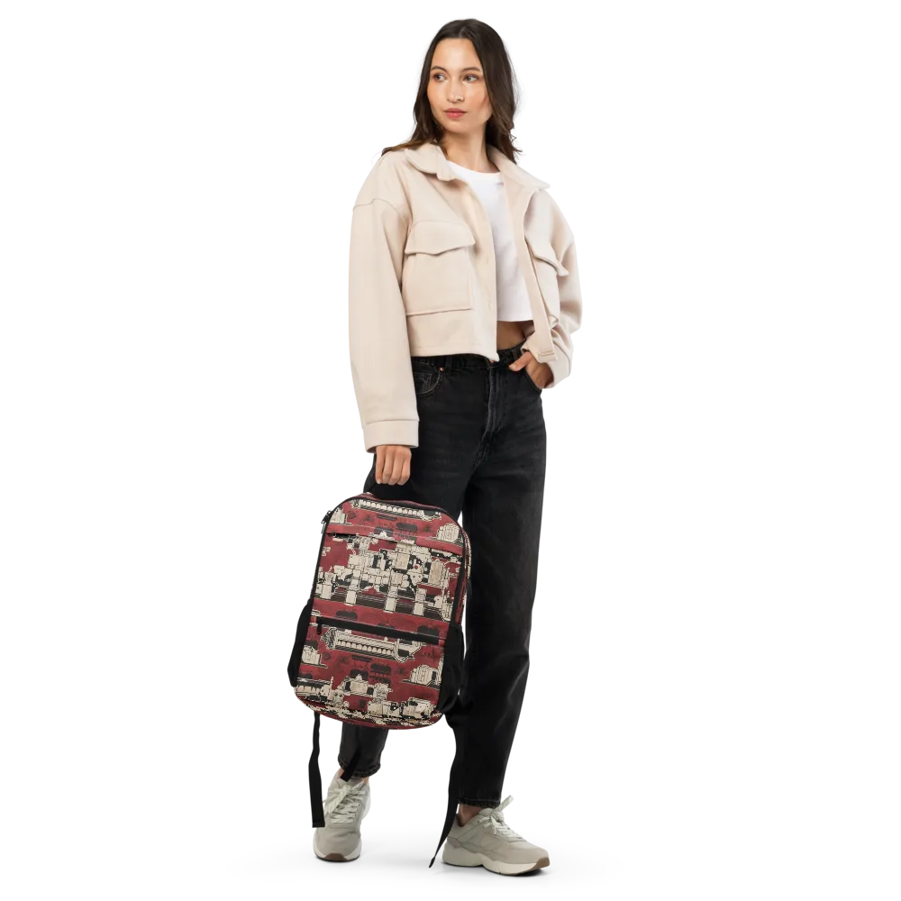 Clockwork Cabaret on Utility Backpack — Front