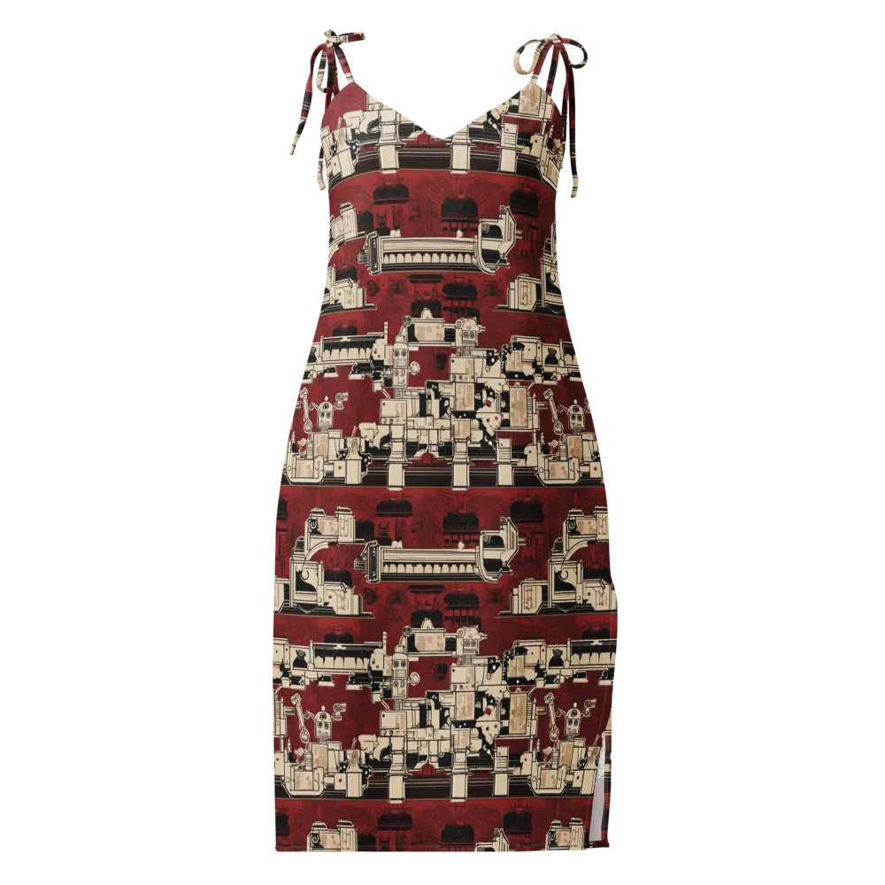 Clockwork Cabaret on Slip Dress — Front