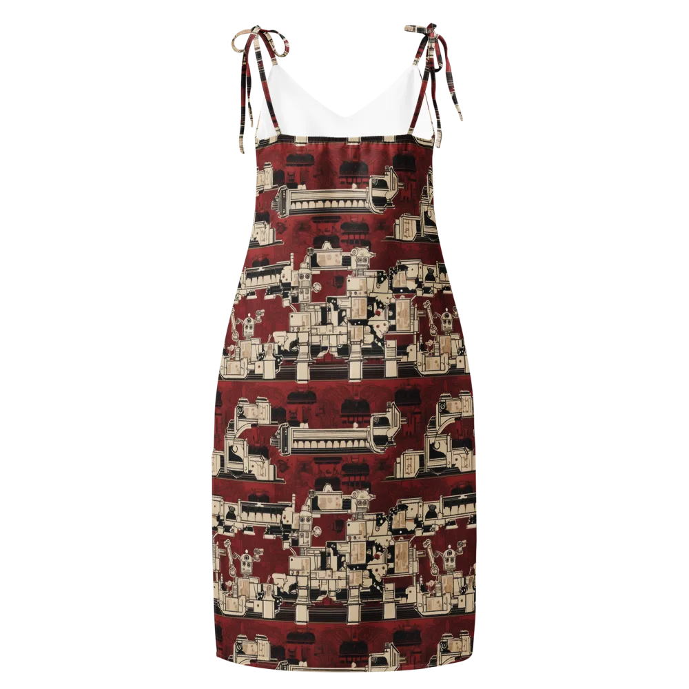Clockwork Cabaret on Slip Dress — Back