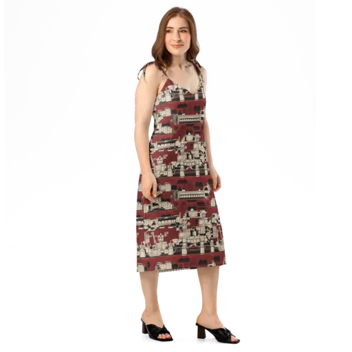 Clockwork Cabaret on a Slip Dress