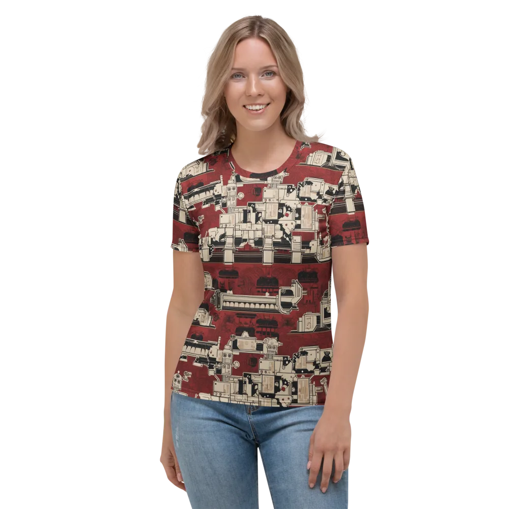 Clockwork Cabaret on Women's Crew Neck T-Shirt — Front
