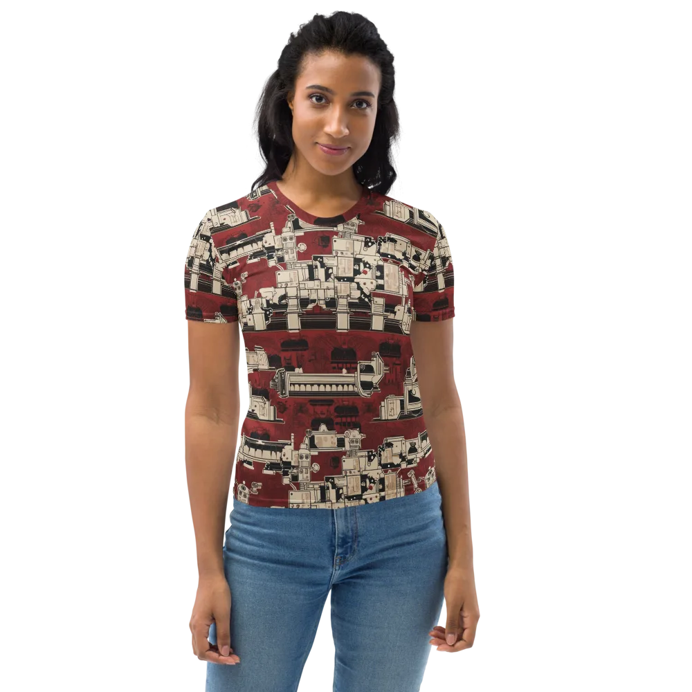 Clockwork Cabaret on Women's Crew Neck T-Shirt — Front