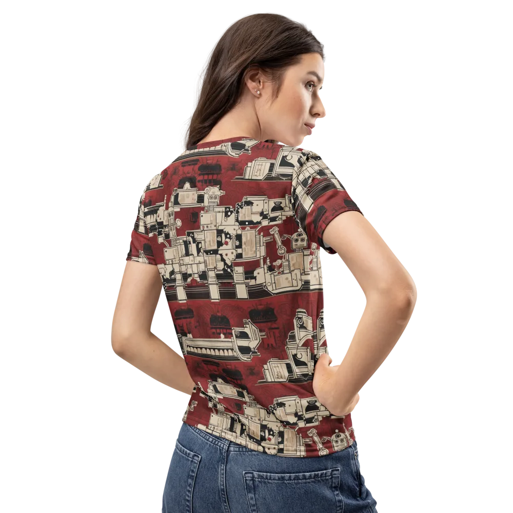Clockwork Cabaret on Women's Crew Neck T-Shirt — Back