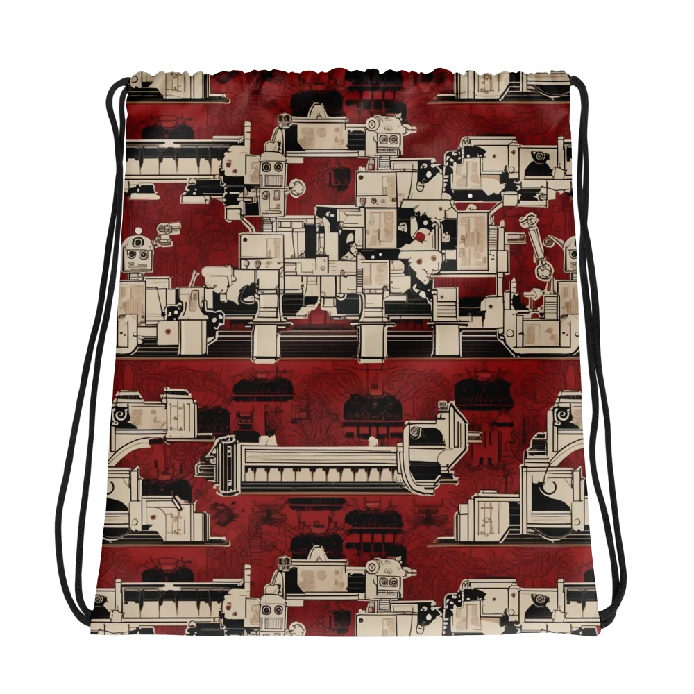 Clockwork Cabaret on Drawstring Bag — Photo