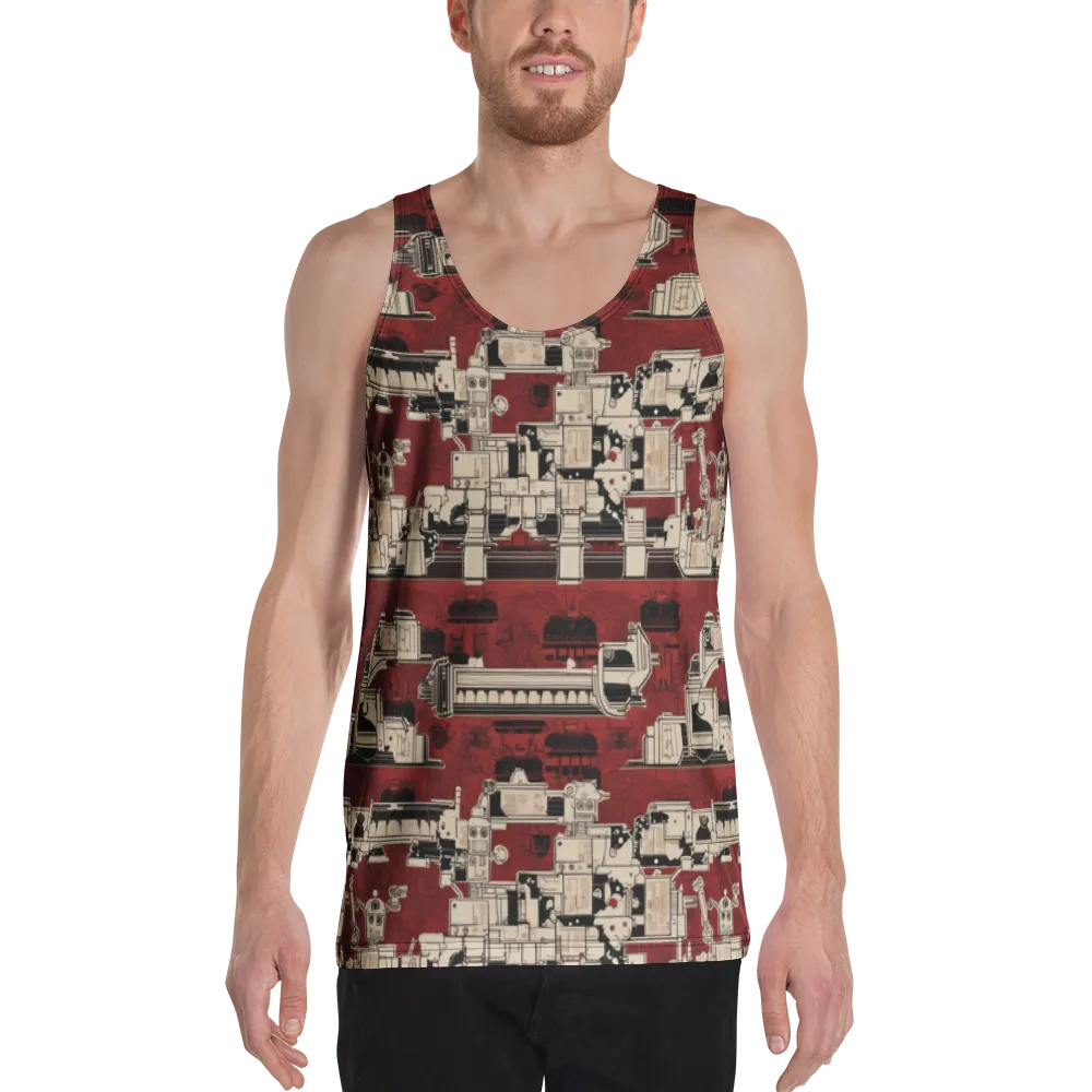 Clockwork Cabaret on Men's Tank Top — Front