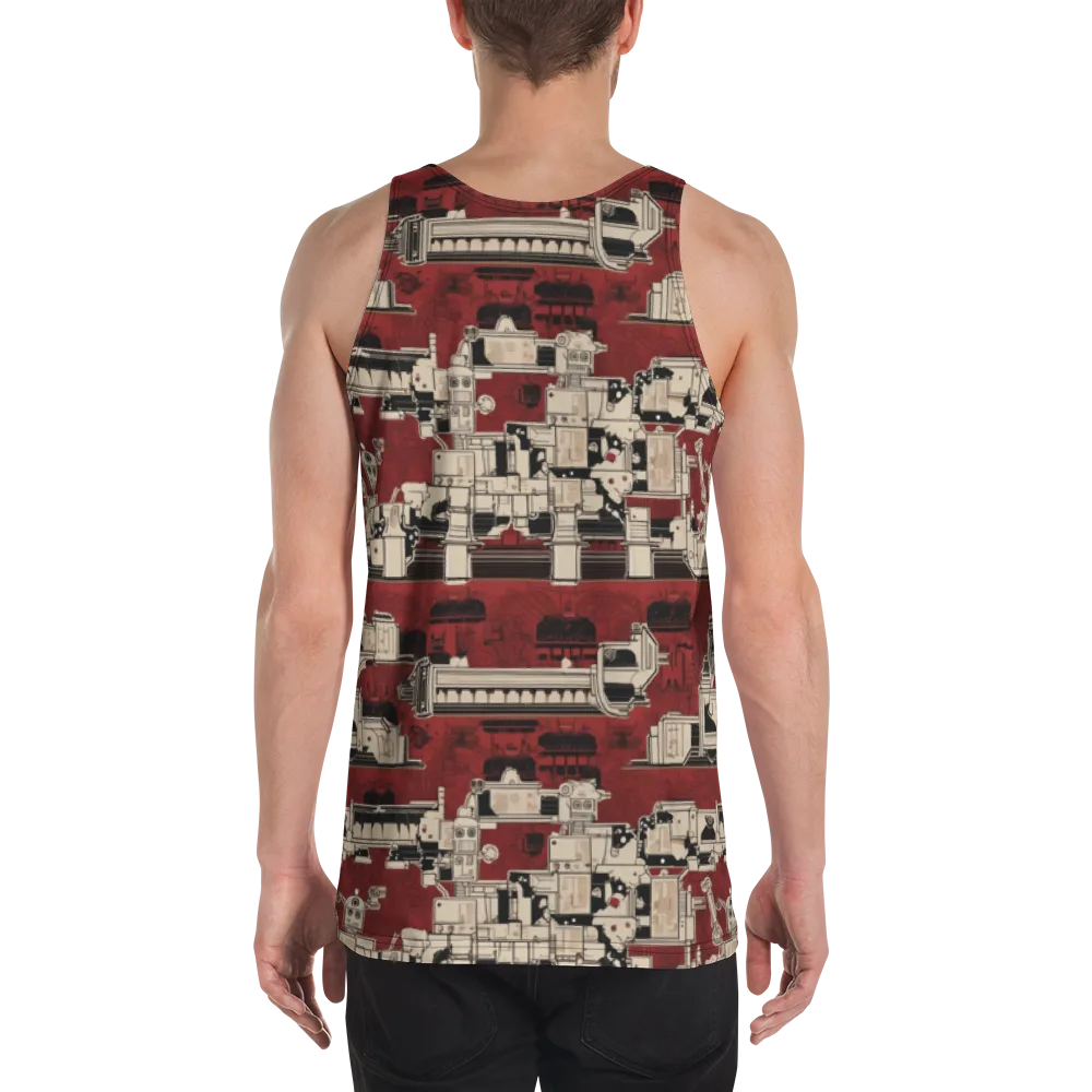 Clockwork Cabaret on Men's Tank Top — Back