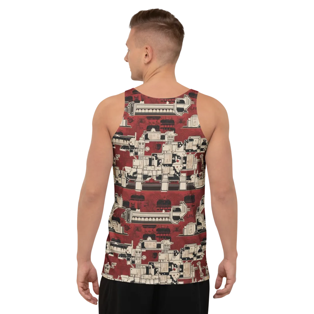Clockwork Cabaret on Men's Tank Top — Back