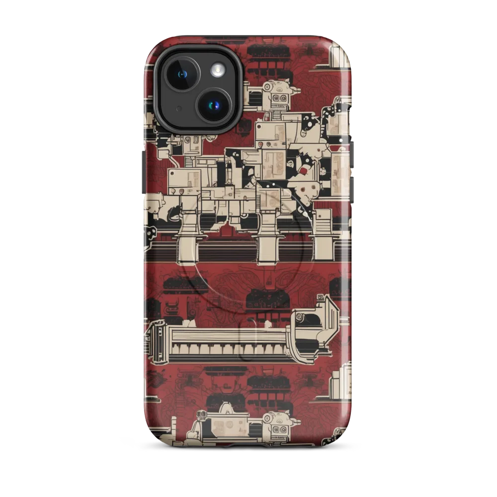 Clockwork Cabaret on MagSafe Tough Case for iPhone® — Front