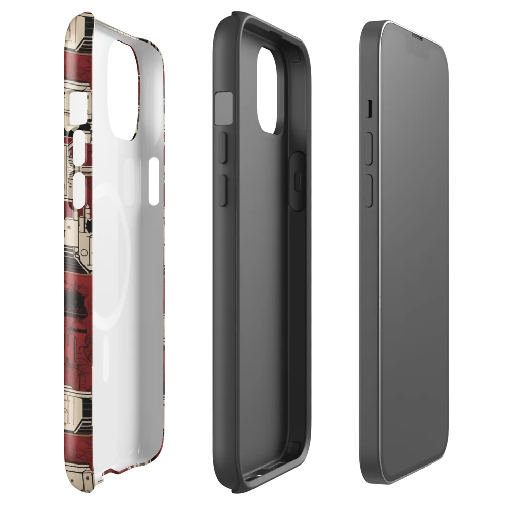 Clockwork Cabaret on MagSafe Tough Case for iPhone® — Front