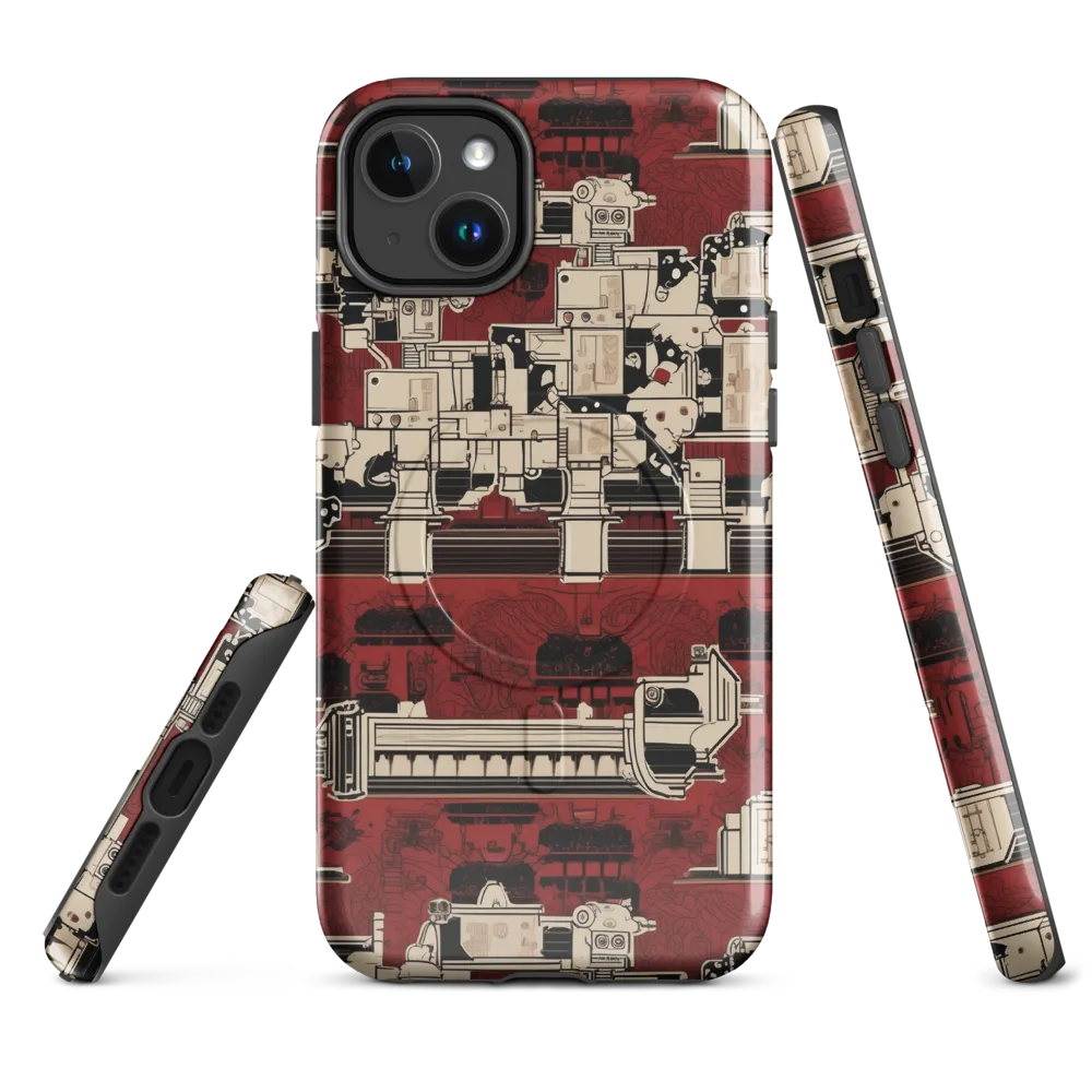 Clockwork Cabaret on MagSafe Tough Case for iPhone® — Front