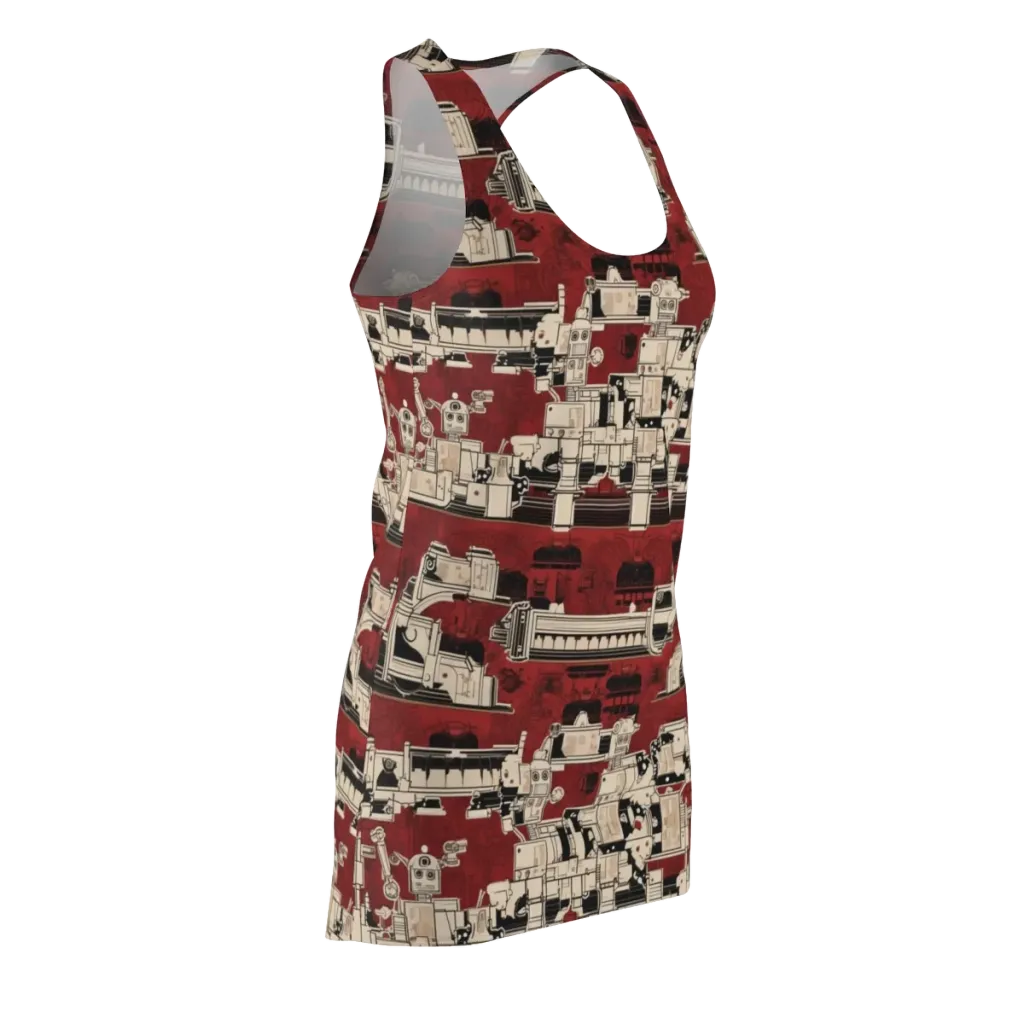 Clockwork Cabaret on Racerback Dress — Front Side