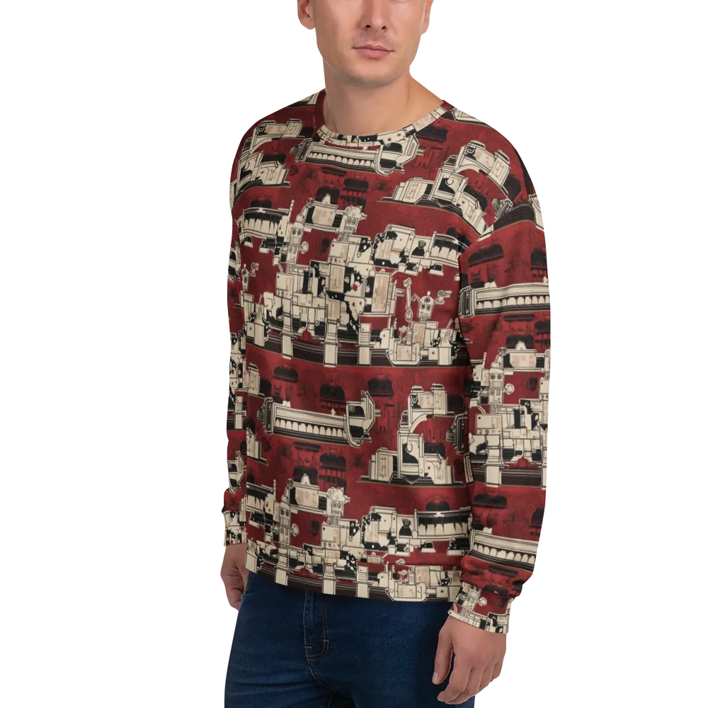 Clockwork Cabaret on Sweatshirt — Left Front