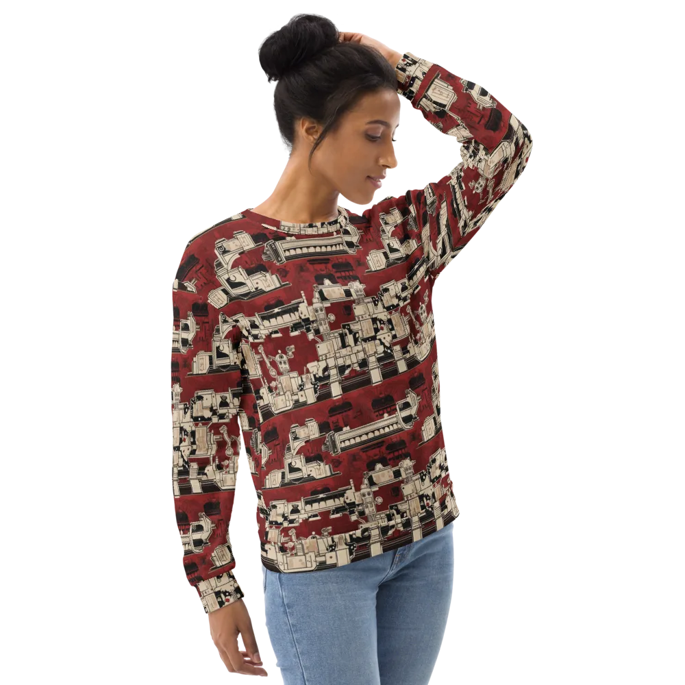 Clockwork Cabaret on Sweatshirt — Right Front