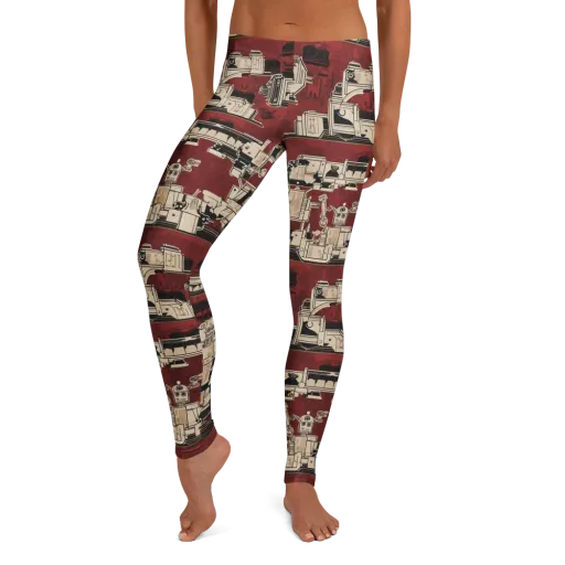 Clockwork Cabaret on a Leggings