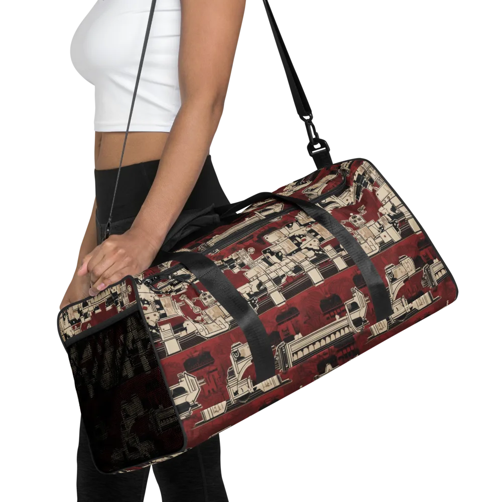 Clockwork Cabaret on Duffle Bag — Front