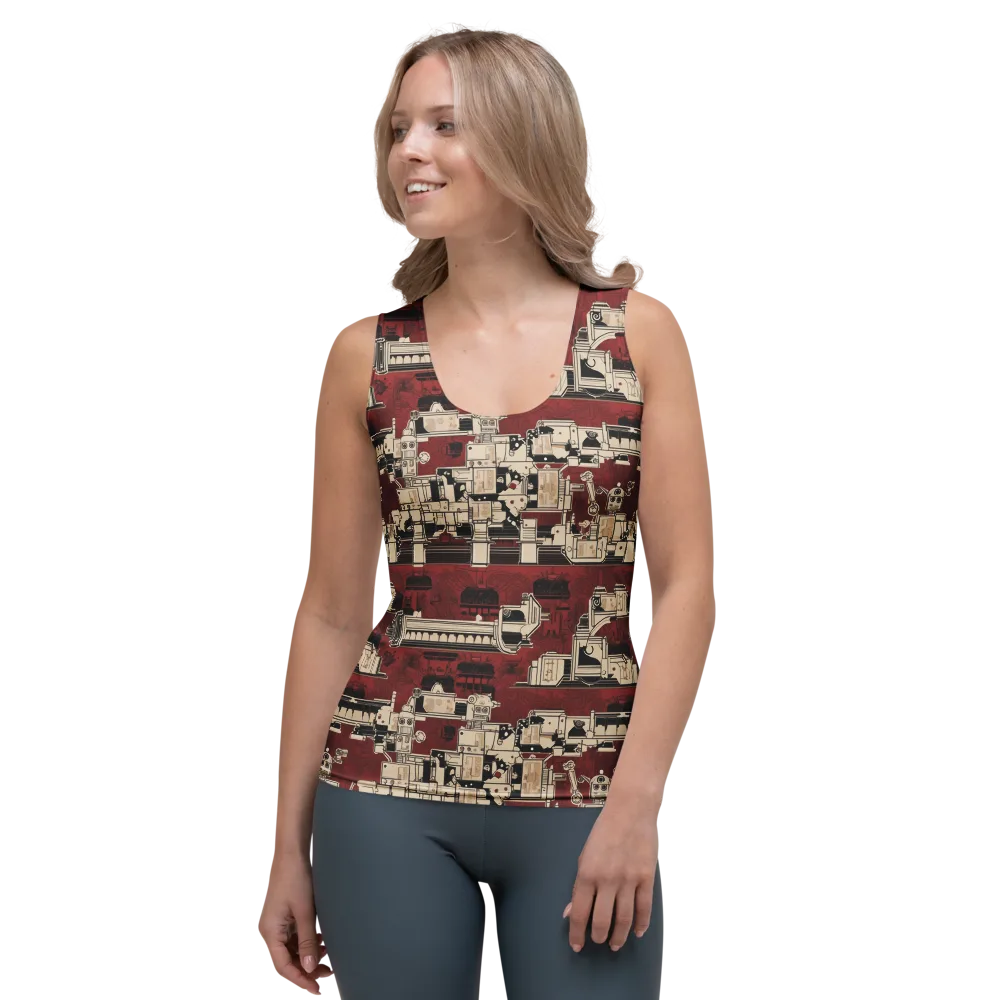 Clockwork Cabaret on Women's Tank Top — Front