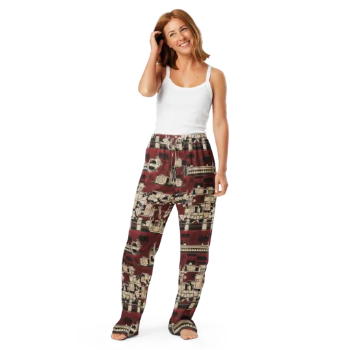 Clockwork Cabaret on a Women's Pajama Pants
