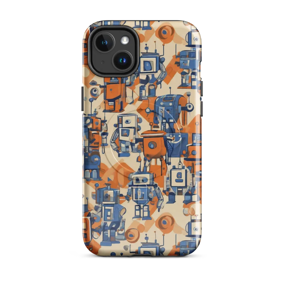 Clockwork Tangerine on MagSafe Tough Case for iPhone® — Front