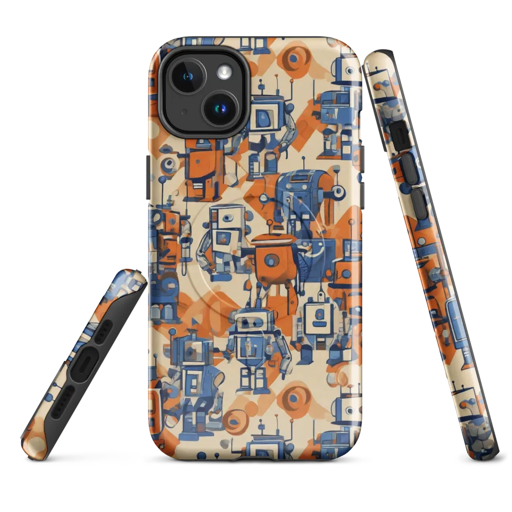 Clockwork Tangerine on MagSafe Tough Case for iPhone® — Front