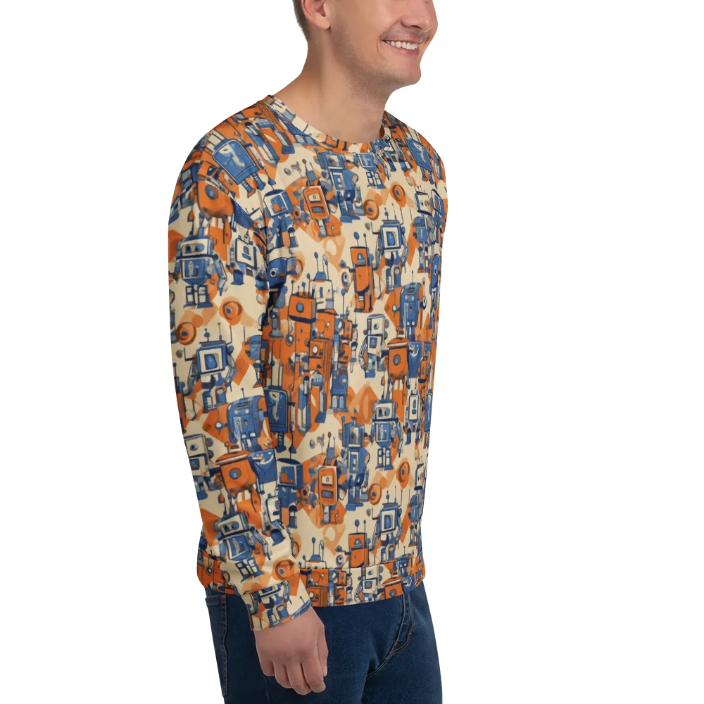 Clockwork Tangerine on Sweatshirt — Right Front