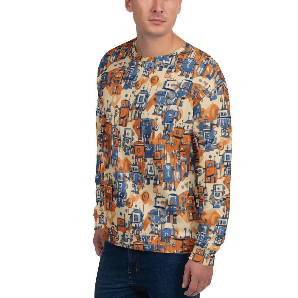 Clockwork Tangerine on Sweatshirt — Left Front