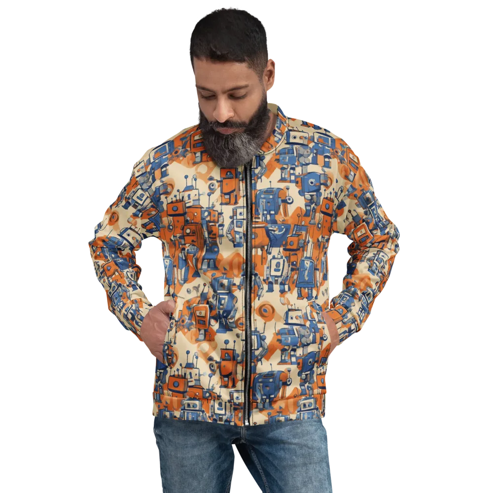 Clockwork Tangerine on Bomber Jacket — Front